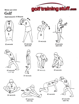 Simple Golf Stretches